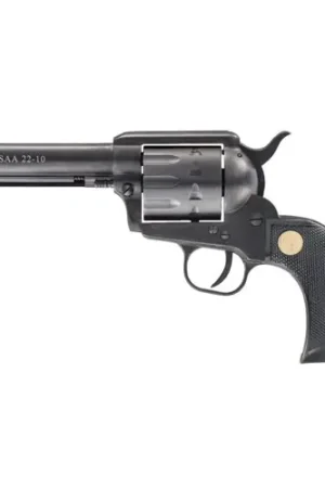 Top Rated - CHIAPPA FIREARMS SAA 22-10 22LR 4.75" 10rd Revolver - Black