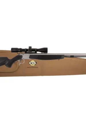 CVA Optima V2 50 Caliber 26" Muzzleloader w/ Threaded Barrel & KnousPro 3-9x40 Scope | Stainless | Now Available