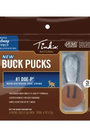 Top Pick | TINKS #1 Doe-P Buck Pucks - 3 Pack