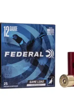 FEDERAL AMMO Game Load 12 Gauge 2.75" 1-1/4oz #5 Shotgun Ammunition | 25 Rounds | Affordable