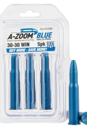 A-ZOOM Snap Caps Blue 5/Pack Aluminum - Direct From Factory