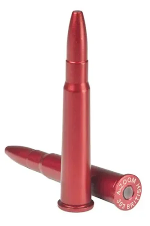 A-ZOOM Rifle Snap Cap 303 British Aluminum 2/Pack - Buy Now