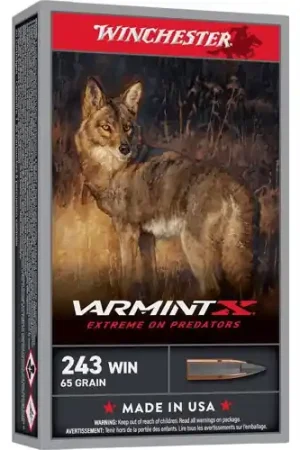 Act Fast - WINCHESTER AMMO 243 Win Varmintx XP 65Gr 20rd