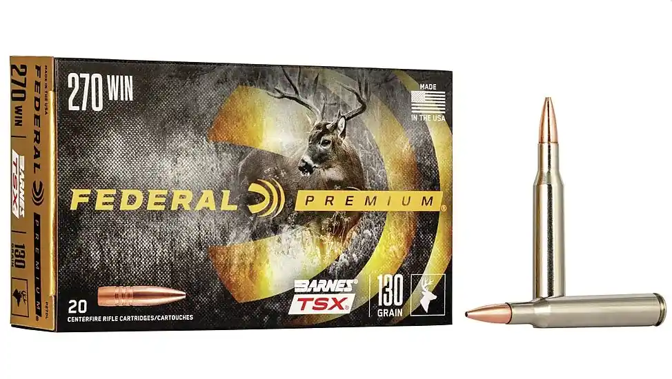 Federal Premium Vital-Shok Barnes Triple-Shock 130 Grain .270 Winchester | In Demand