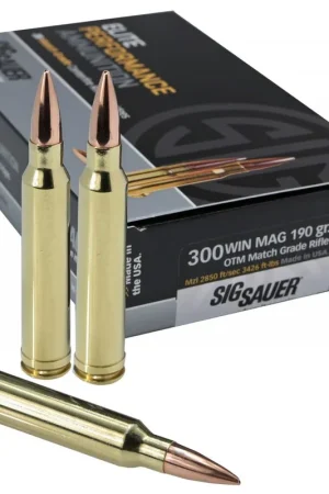 SIG Sauer Elite Match .300 Win Mag - Secure Shopping