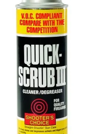 Shooter's Choice Quick Scrub III Gun Scrubber/Degreaser Aerosol - Buy Direct