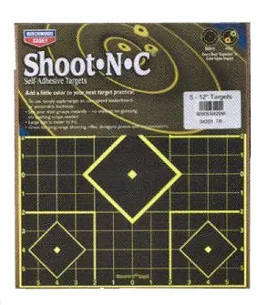 Birchwood Casey Shoot-N-C Sight In Target 5 Pack - Best-Selling