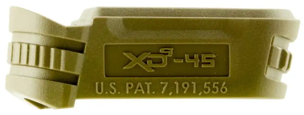 Free Returns | Springfield Armory XD-S Magazine Sleeve Backstrap 2 Flat Dark Earth