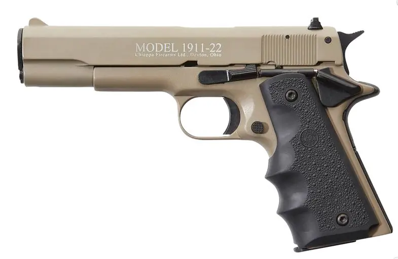 Special Deal - Chiappa 1911-22 Standard .22 LR Tan Pistol