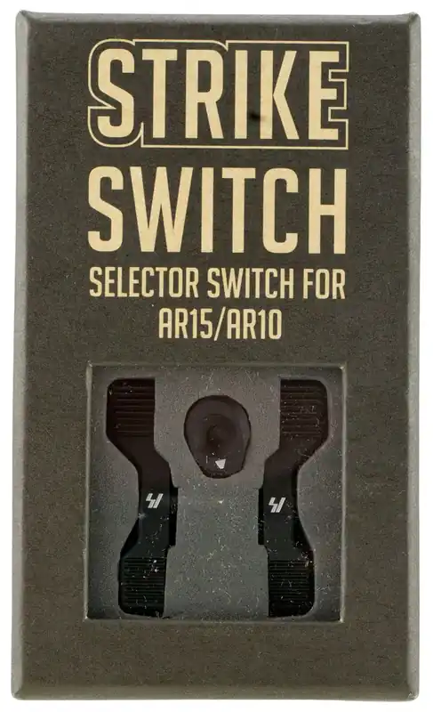 Exclusive Offer - Strike Industries Strike Switch 60/90 Degree Ambidextrous Safety Selector Black Aluminum