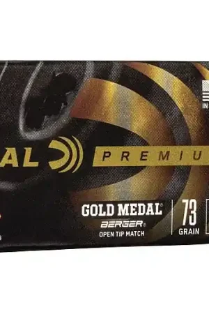 Almost Gone - Federal Premium Gold Medal Berger .223 Remington