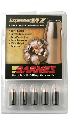 Hot Buy - Barnes Expander MZ 50 Cal 300 Grain Copper Hollow Point Muzzleloading Sabot