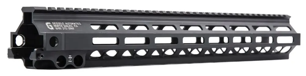 Must-Have - Geissele Automatics 05-286B Super MK8 M-Lok Rail Black Anodized
