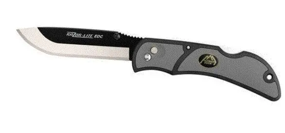 Outdoor Edge Razor-Lite Folder RLY50C 3.5" 420J2 Stainless Drop Point Tanto - Now Available
