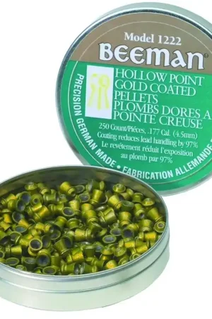 Beeman 1222 Hollow Point Coated .177 Pellets 250 Count | Top Rated
