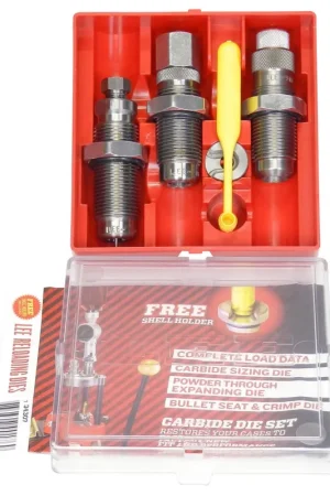 Bargain | Lee Precision Lee Carbide 3-Die Set .38 Special Carbide 3-Die Set with Shellholder