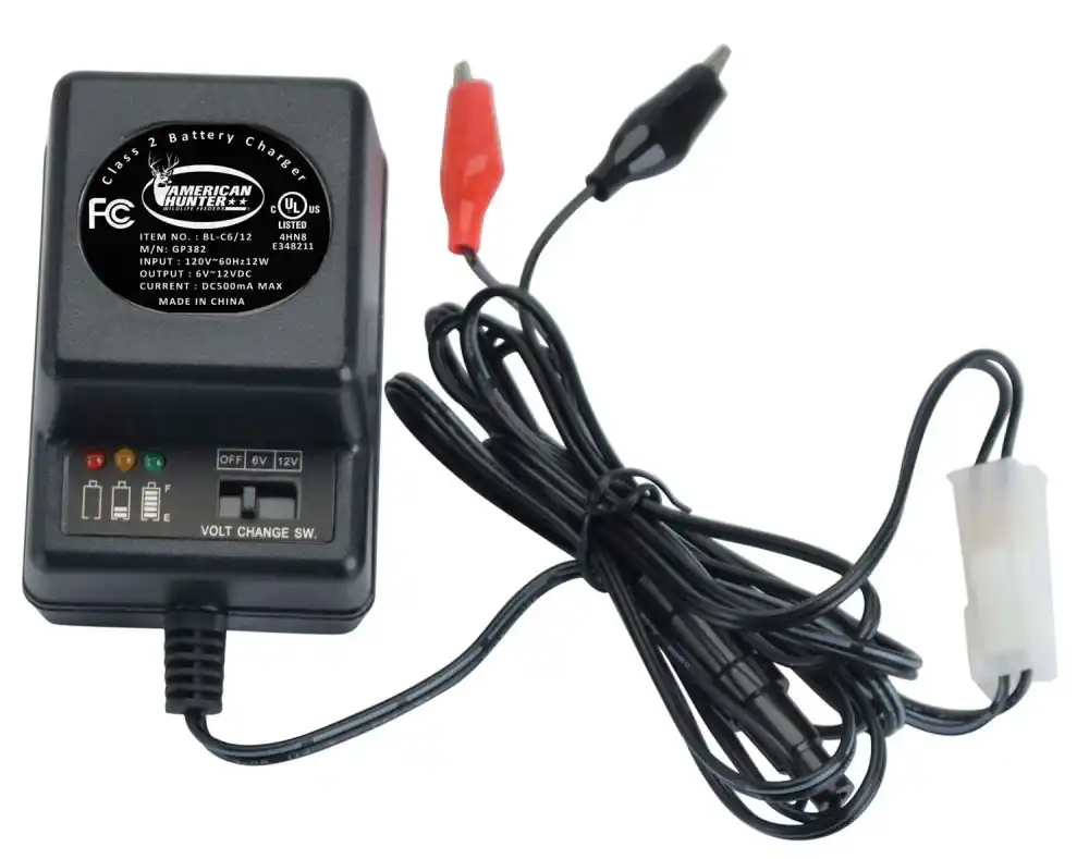 American Hunter BLC6/12 6V/12V Battery Charger Black | Newly Added