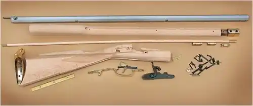 Traditions Firearms Kentucky Rifle Kit Percussion 50cal 33.5-inch Unfinished - Fast Delivery