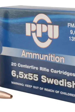 Affordable - PPU Metric Rifle 6.5x55mm Swede