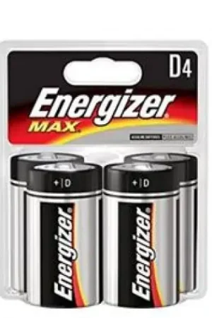 Reduced Price - Energizer Max D Alkaline Batteries