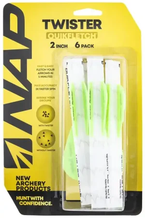 Popular | NAP QuickFletch 2 Twister W/G/G 6 PA