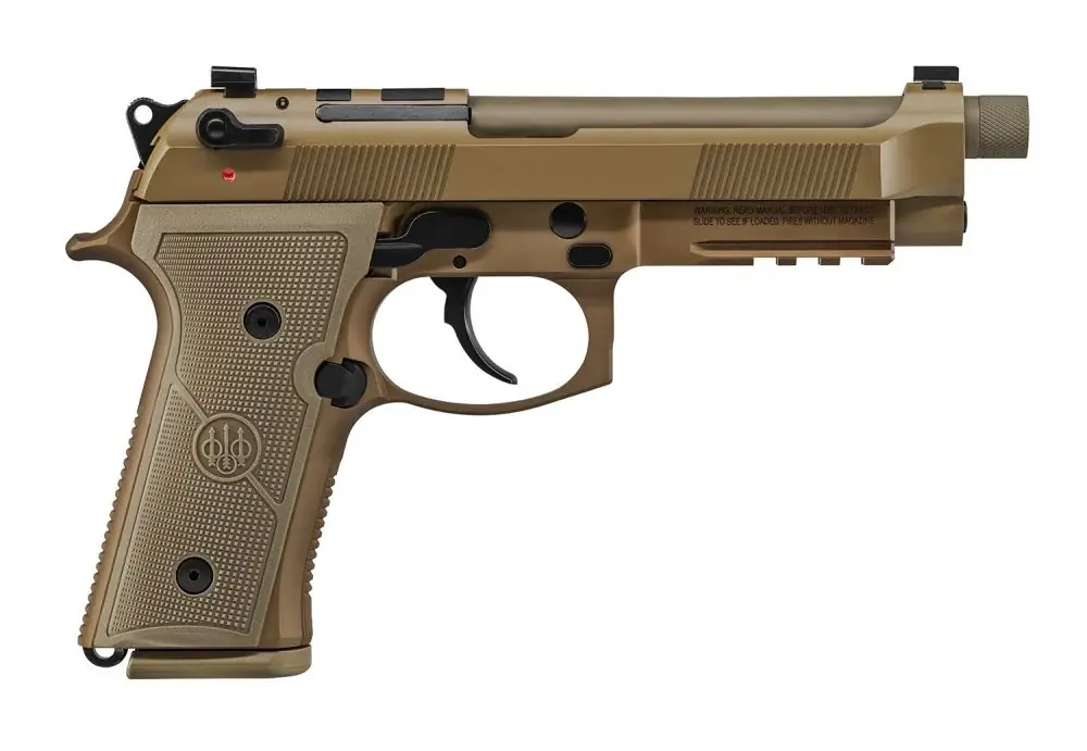 Beretta M9A4 Centurion Threaded Optic Ready 9mm Flat Dark Earth Cerakote Pistol - Get It Now