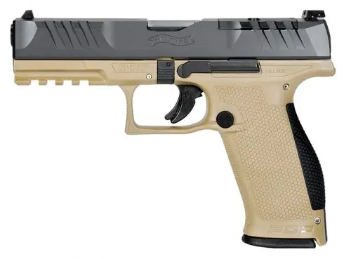 Walther PDP Full Size 4.5 Inch Optic Ready 9mm Tan/Black Pistol | Popular Pick
