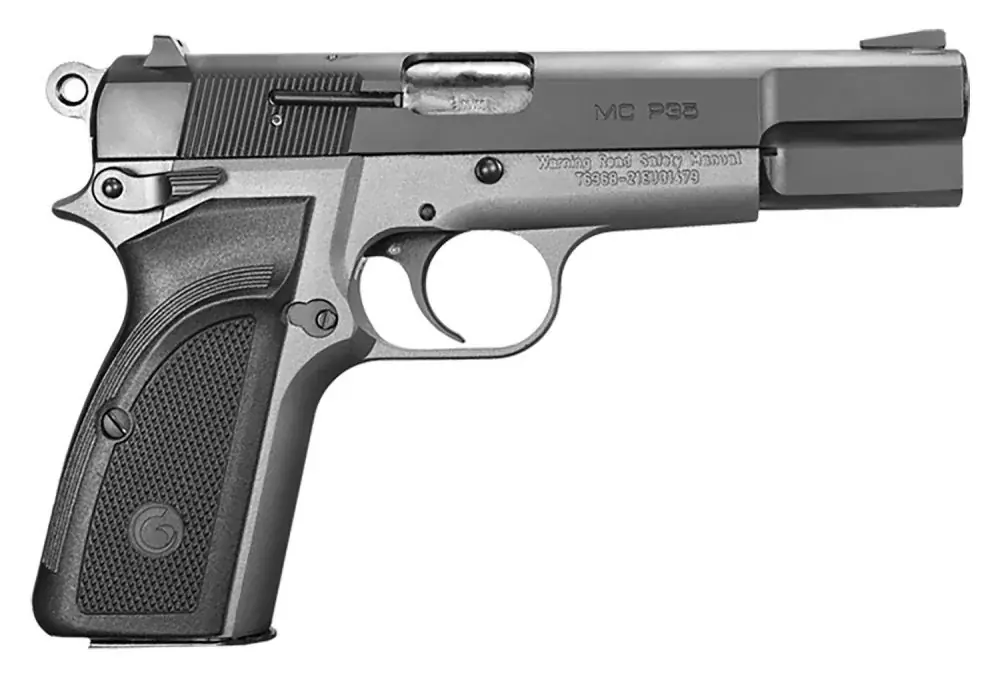 Deal | Girsan MCP35 Classic Steel-Frame 9mm Matte Gray Frame with Blued Steel Slide Pistol