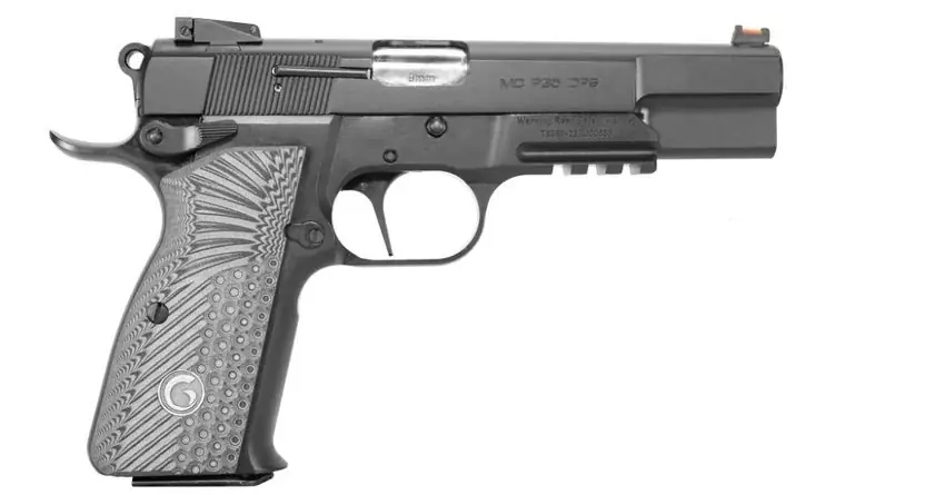 European American Armory Girsan MCP35 OPs Full Size Optics Ready 9mm Blue/Black Pistol - Professional Grade