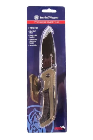 Act Fast - S&W Boot Knife BTI Tools Flat Dark Earth