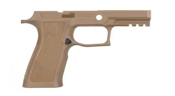 Limited Stock | SIG Sauer P320 X-Series Full Size Grip Module 9mm Coyote Full Size Grip Module