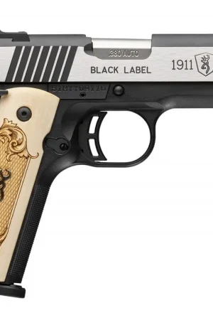 Almost Gone | Browning 1911-380 Black Label Medallion Compact .380 ACP Stainless/Silver Pistol